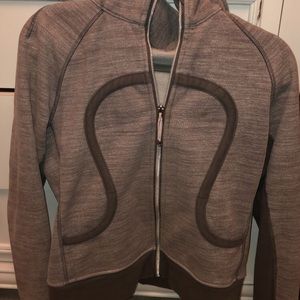 Lulu lemon zip up with hood